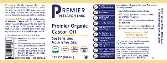 Castor Oil, 8 fl oz - Image 2