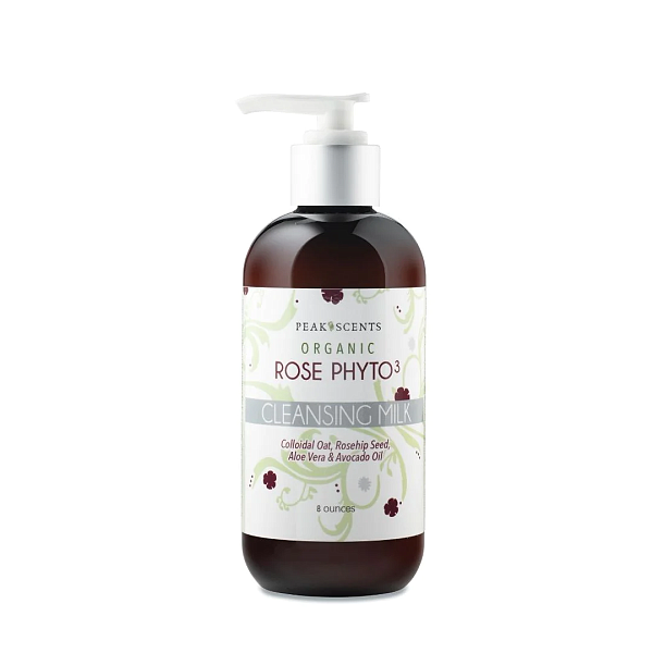 Organic Rose Phyto³ Cleansing Milk, 8oz