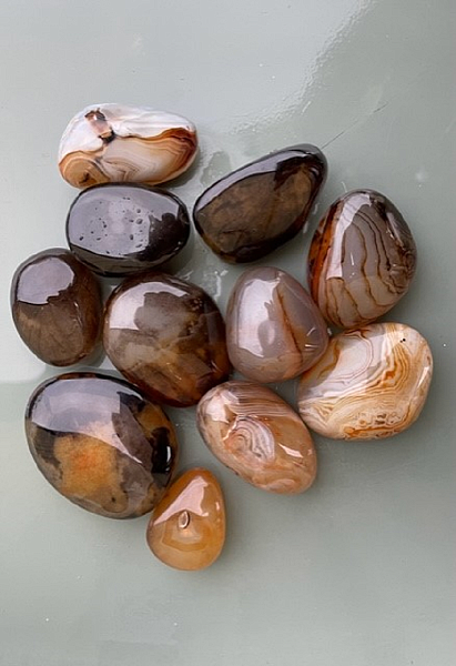 Sardonyx Palm Stone
