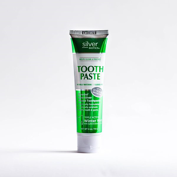 Natural Whitening Coral Tooth Paste (Winter Mint), 4oz tube