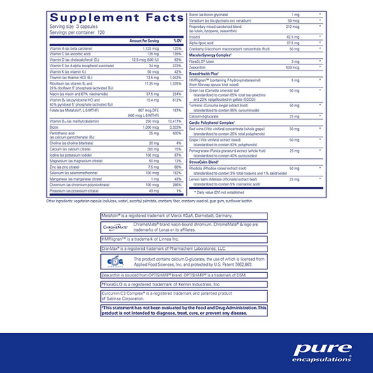Women's Nutrients 40+ (180 capsules) - Image 2