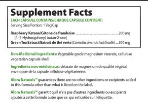 Raspberry Ketone w/ Green Tea Extract - Energy, Metabolism Boost, & Weight Loss