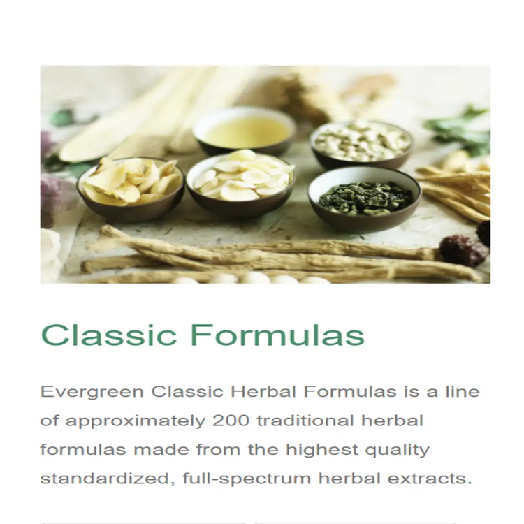 Evergreen Classic Formulas (Capsules & Granules)