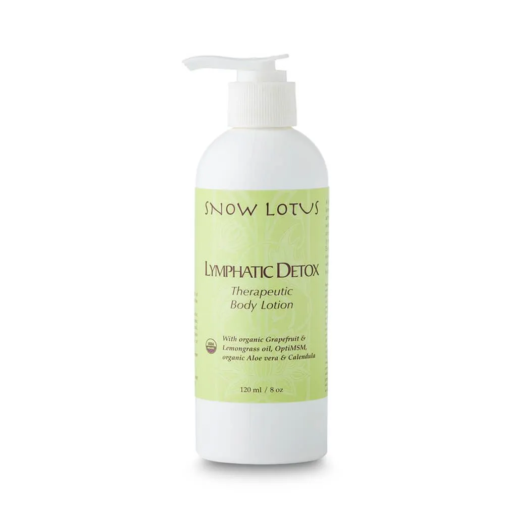 Snow Lotus Lymphatic Detox Therapeutic Body Lotion