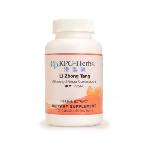 KPC Li Zhong Tang CS2970 - 100 Capsules