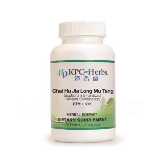 KPC Chai Hu Jia Long Mu Tang L1860 - 120 Tablets