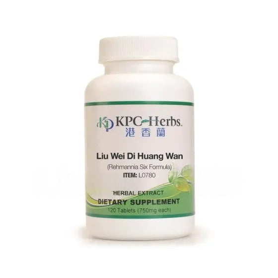 KPC Liu Wei Di Huang Wan L0780 - 120 Tablets