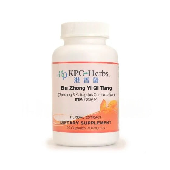 KPC Bu Zhong Yi Qi Tang CS3650 - 100 Capsules
