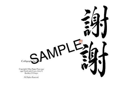 Thank You Cards 10 pack