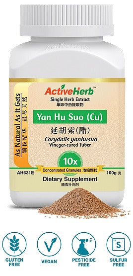 Yan Hu Suo (Cu) Granules (10:1), 100g