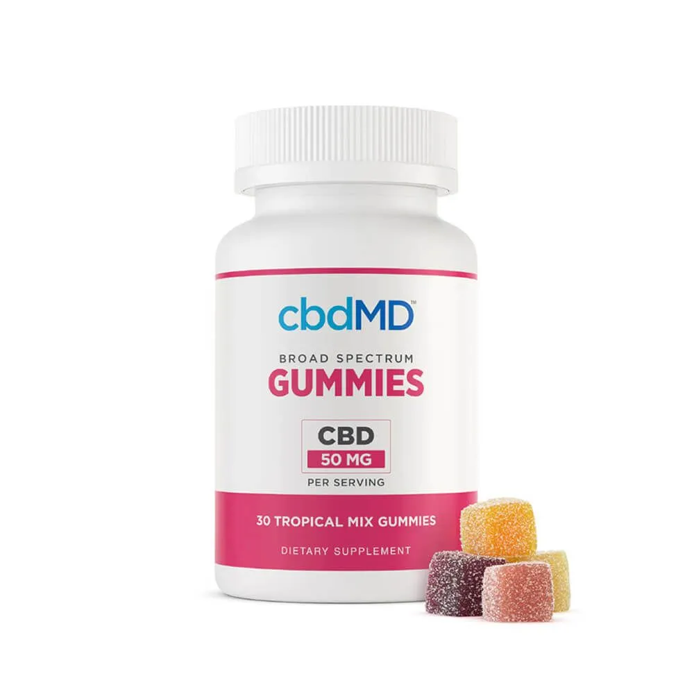 cbdMD NSF-Certified Broad Spectrum Gummies 1500mg 30ct