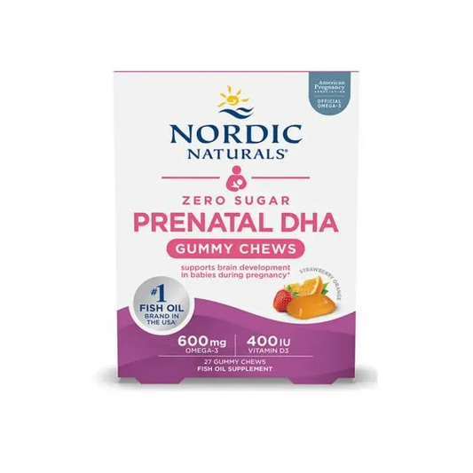 Nordic Naturals Zero Sugar Prenatal DHA Gummy Chews