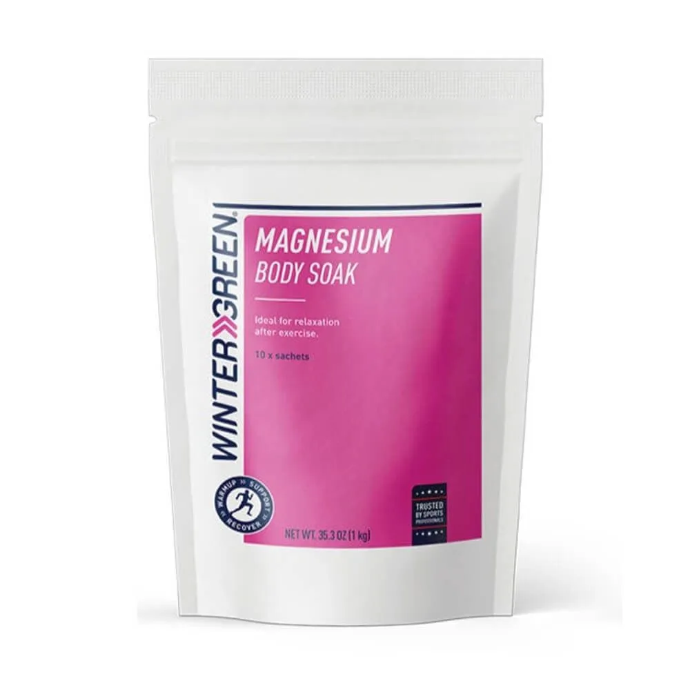 Wintergreen Magnesium Body Soak Pack of 10