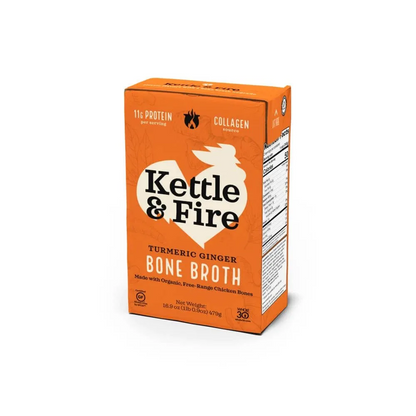 Kettle & Fire Turmeric Ginger Chicken Bone Broth