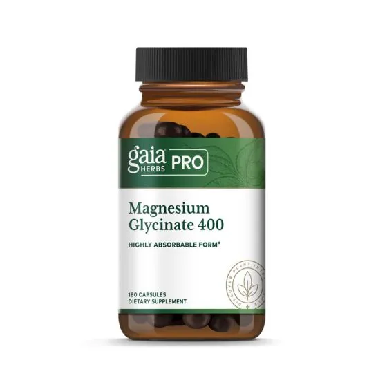 Gaia Herbs PRO Magnesium Glycinate 400 - 180 Capsules