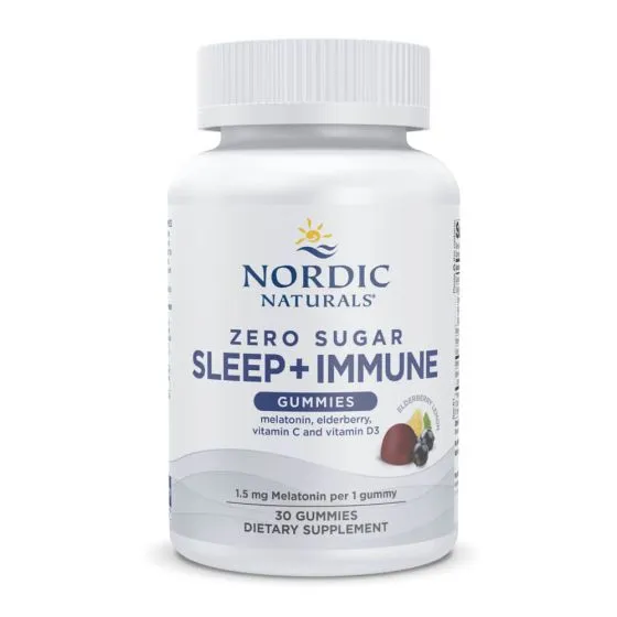 Nordic Naturals Zero Sugar Sleep + Immune Gummies