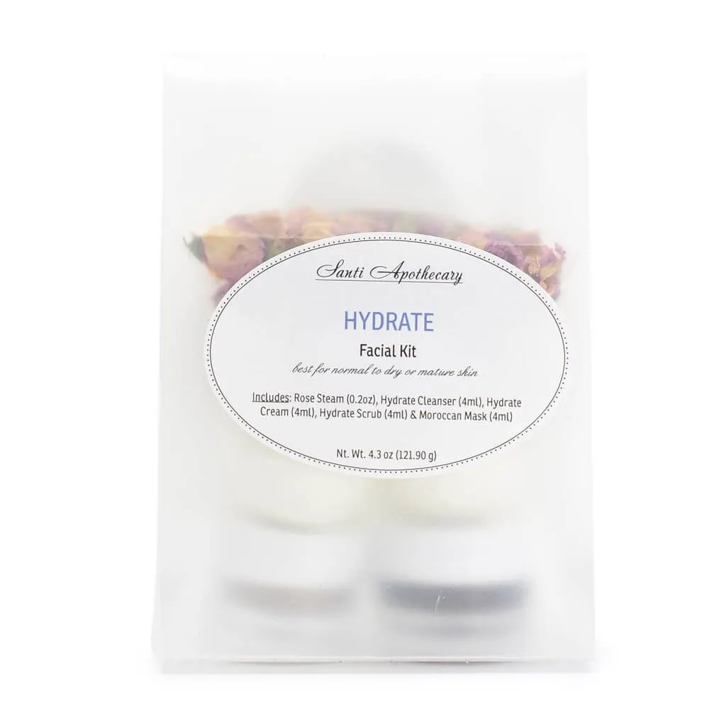 Santi Apothecary Hydrate Facial Kit