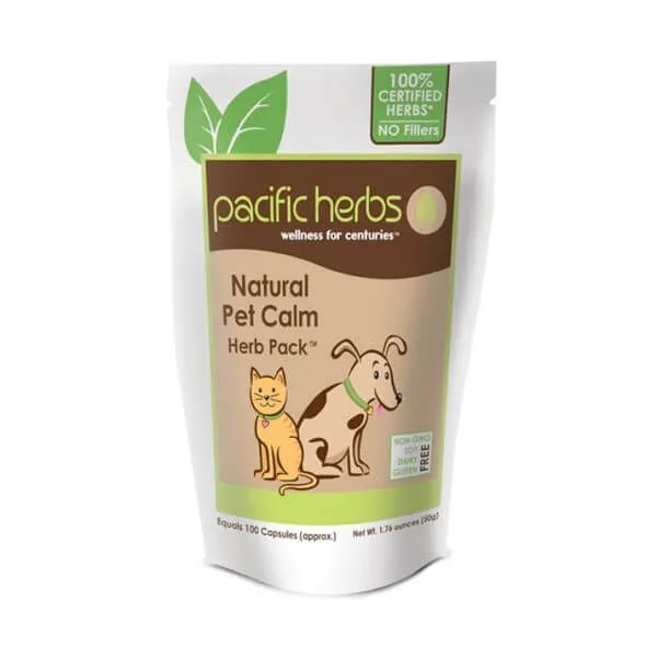 Pacific Herbs Natural Pet Calm Herb Pack