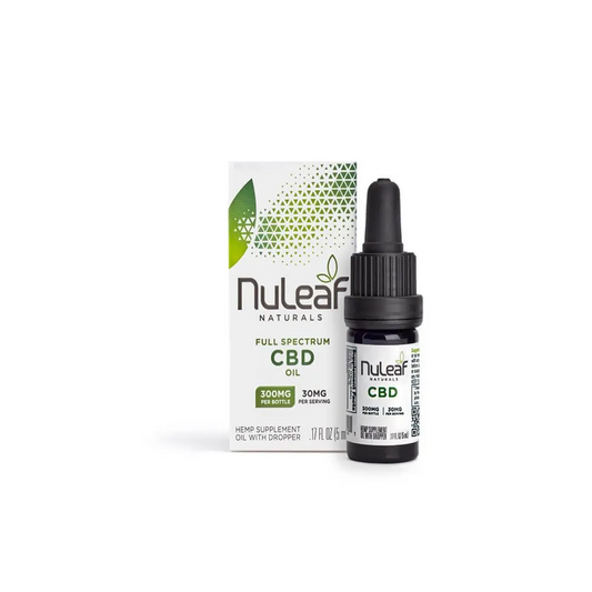 NuLeaf Naturals CBD Tincture 300mg CBD (5ml)