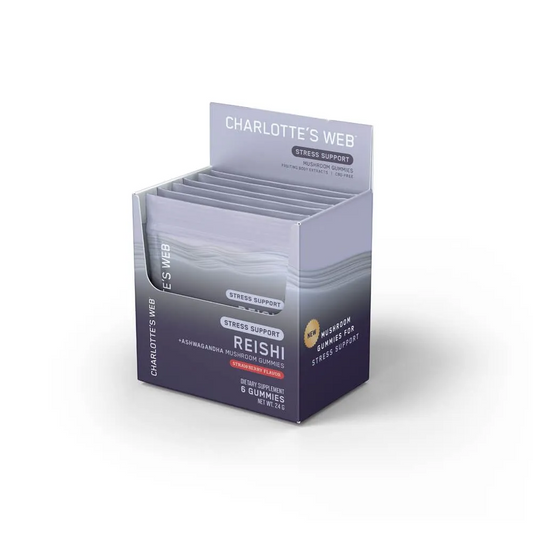 Charlotte's Web™ Mushroom Gummies Sample Packs - Reishi + Ashwagandha Stress Support