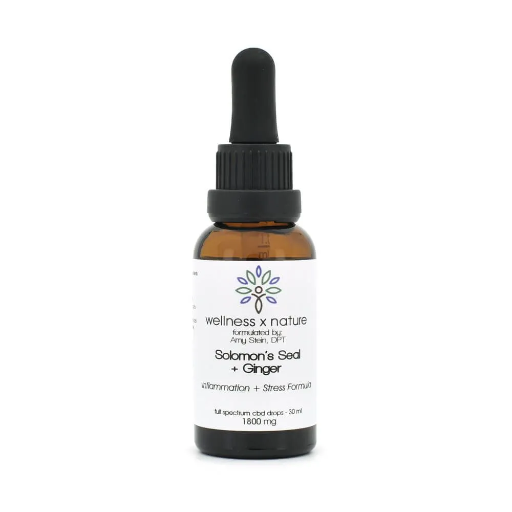 wellness x nature Tonic - Inflammation + Stress Formula - 30mL/1800mg
