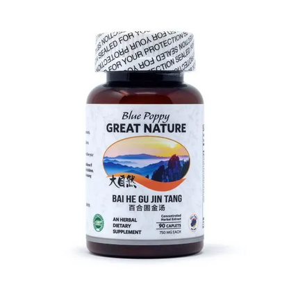 Blue Poppy Great Nature Classics Bai He Gu Jin Tang - 90 Caplets