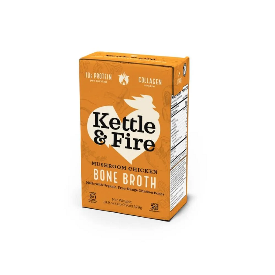 Kettle & Fire Mushroom Chicken Bone Broth