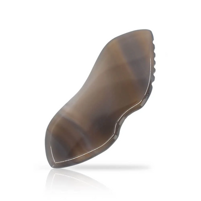 Agate Long Jagged Gua Sha