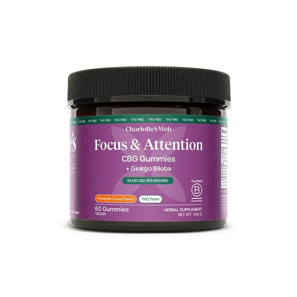Charlotte's Web™ CBG Gummies - Focus & Attention