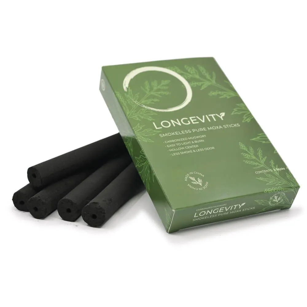 Longevity Smokeless Moxa Rolls with Hole