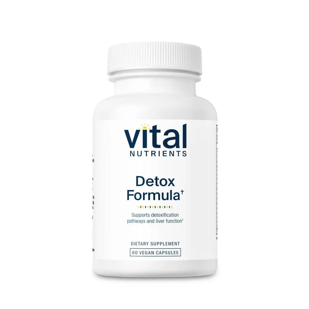 Vital Nutrients Detox Formula - 60 Capsules