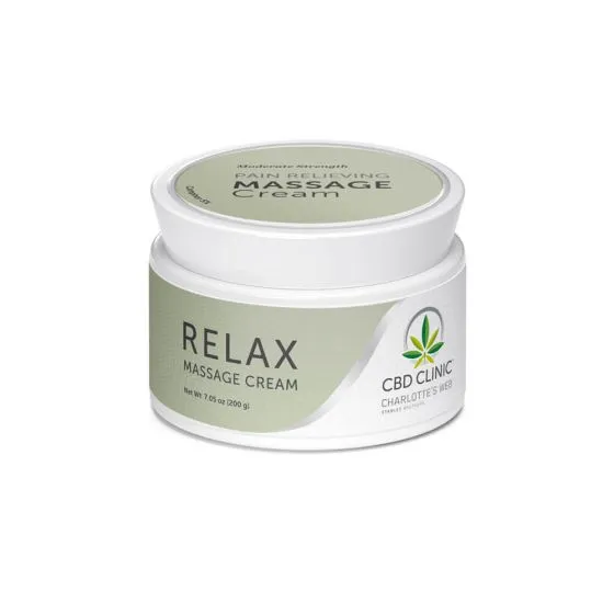 CBD CLINIC™ Massage Cream Relax (Moderate Strength) - 200g