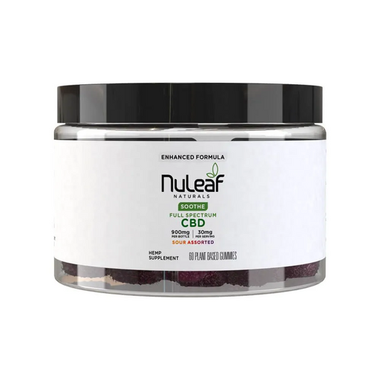 NuLeaf Naturals CBD Gummies - Assorted Sour