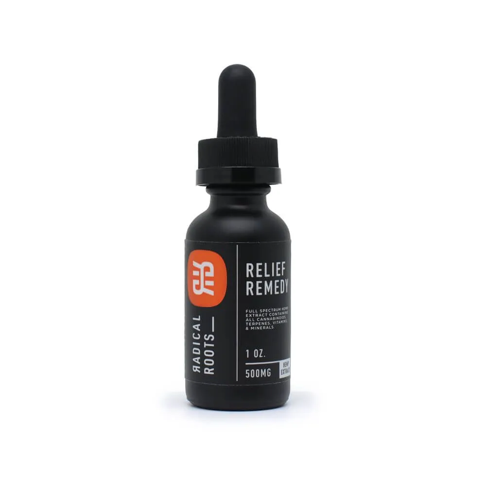 Radical Roots Relief Remedy 500mg CBD - 1oz bottle