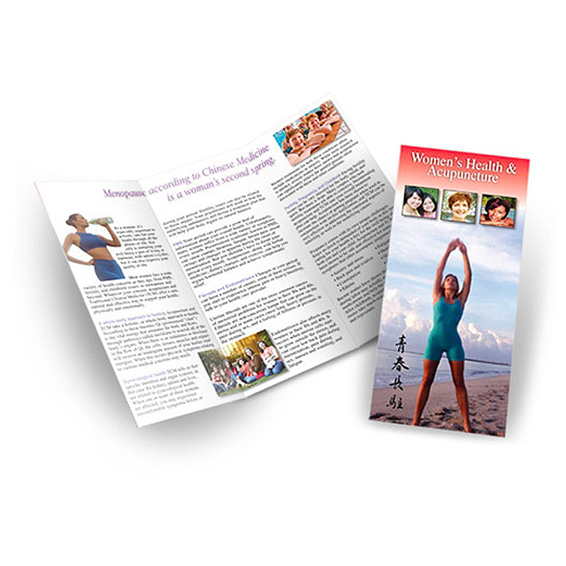 WOMEN'S HEALTH & ACUPUNCTURE - PATIENT EDUCATION CARDS - 50 Per Pack