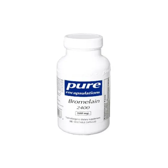 Pure Encapsulations Bromelain 2400 500 mg