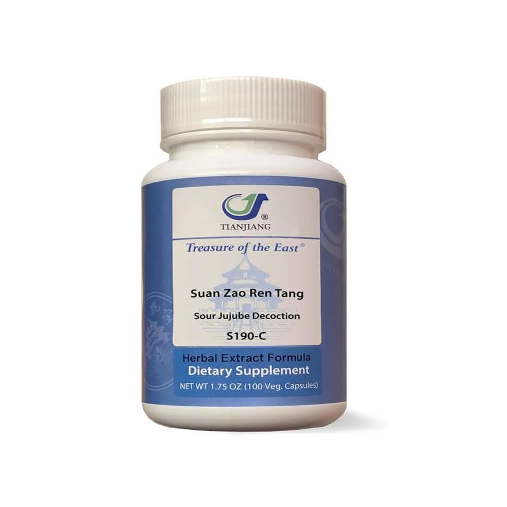 Treasure of the East Suan Zao Ren Tang - 100 Capsules