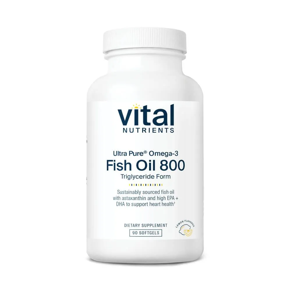 Vital Nutrients Ultra Pure Fish Oil 800