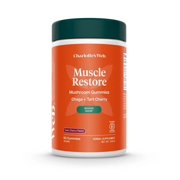 Charlotte's Web™ Chaga Muscle Restore Mushroom Gummies