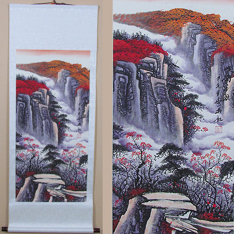 Hand-Painted Scrolls