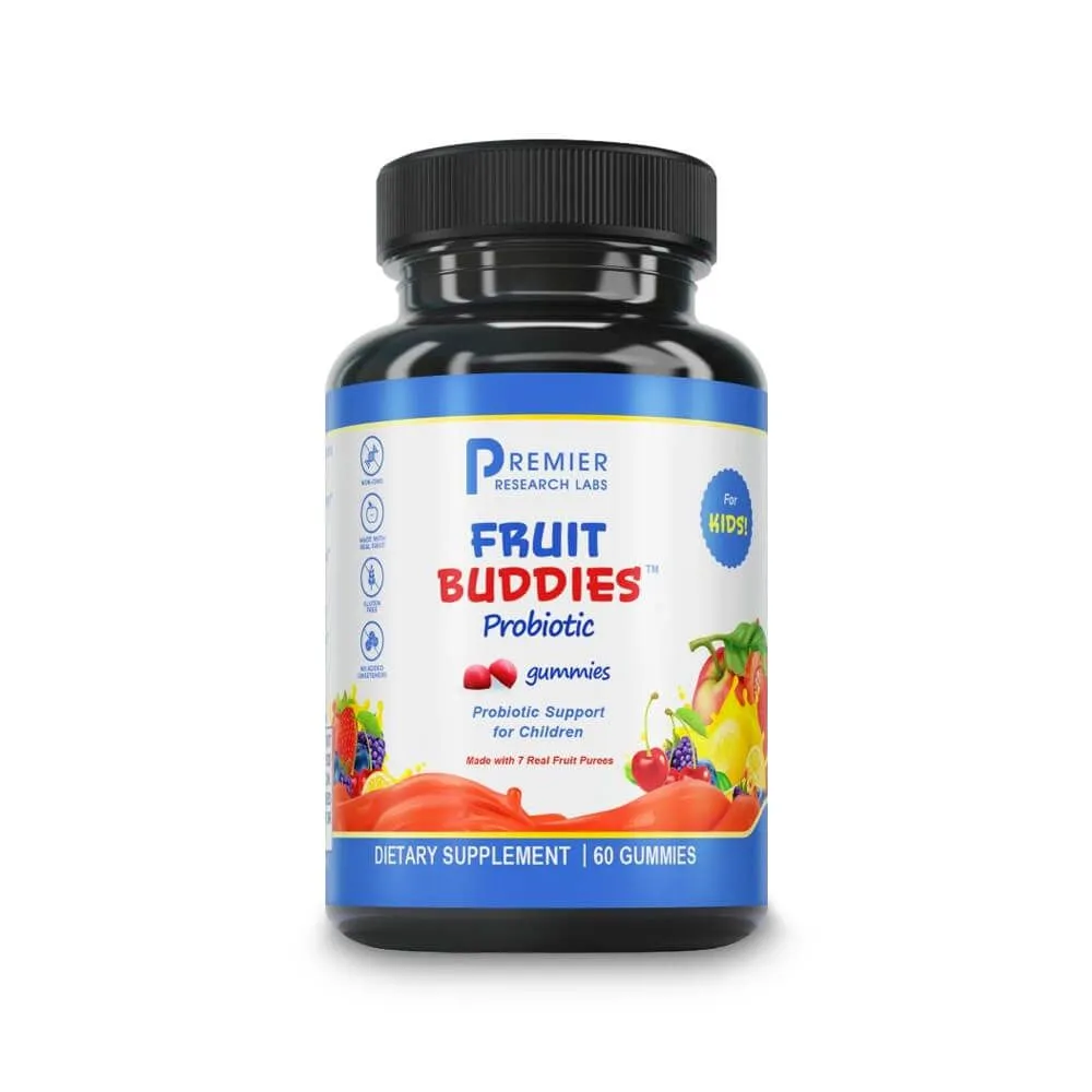 Premier Research Labs Fruit Buddies Probiotic Gummies For Kids - 60ct