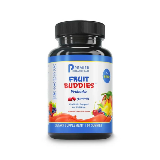 Premier Research Labs Fruit Buddies Probiotic Gummies For Kids - 60ct