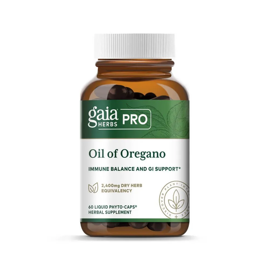 Gaia Herbs PRO Oil of Oregano - 60 Capsules