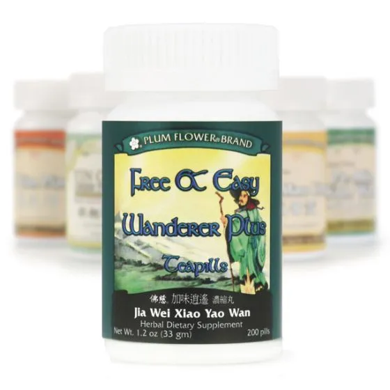 Mayway Plum Flower Free & Easy Wanderer Plus Teapills - 200 Count