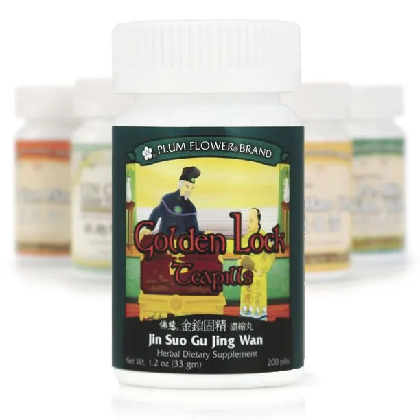 Mayway Plum Flower Golden Lock Teapills - 200 Count