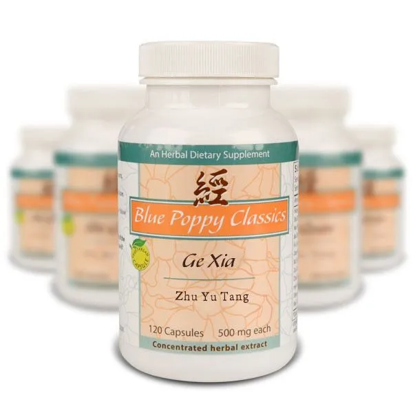 Blue Poppy Classics Ge Xia Zhu Yu Tang - 120 Capsules