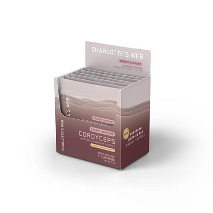 Charlotte's Web™ Mushroom Gummies Sample Packs - Cordyceps + Shiitake Energy Support