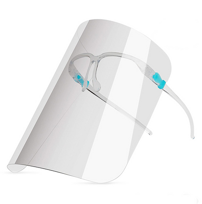 Face Shield with Acrylic Glasses