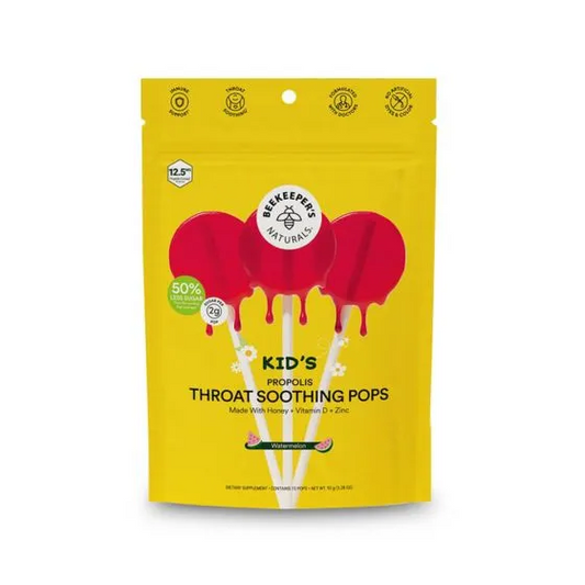 Beekeeper's Naturals Propolis Soothing Lollipop - Watermelon