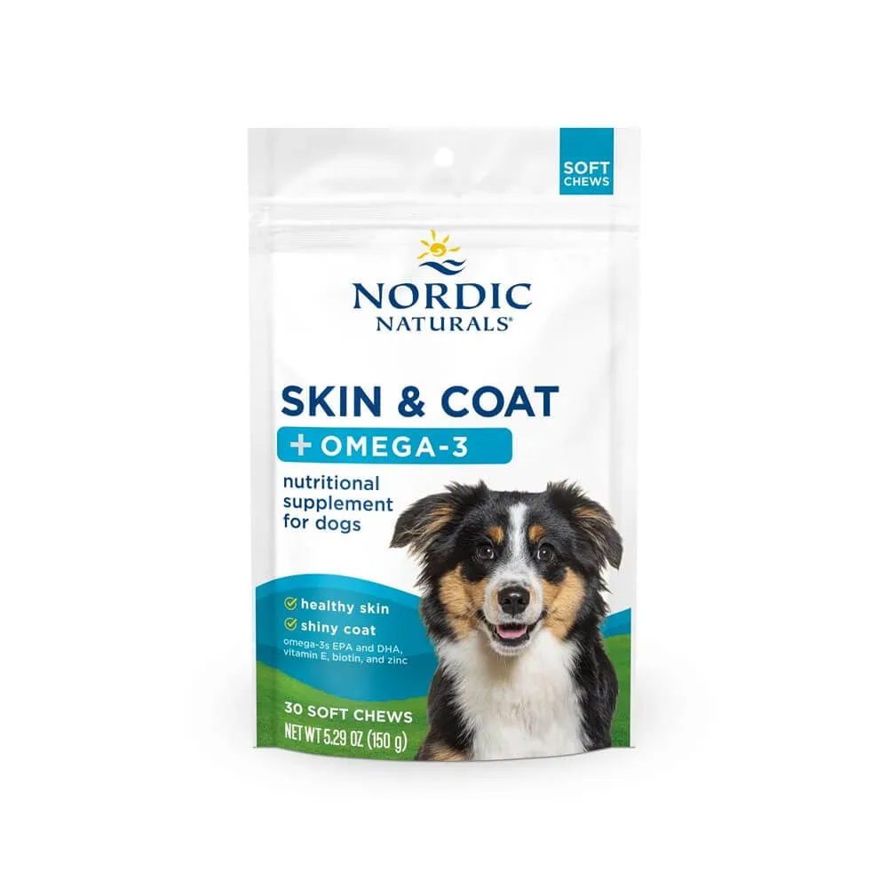 Nordic Naturals Pet Skin + Coat Soft Chews